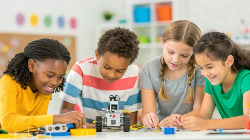 Fun Group Activities That Encourage Teamwork Through STEM Learning